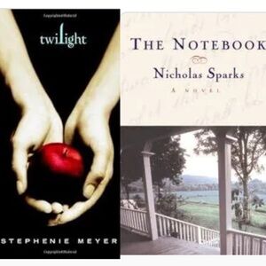 Twilight and The Notebook Book Set